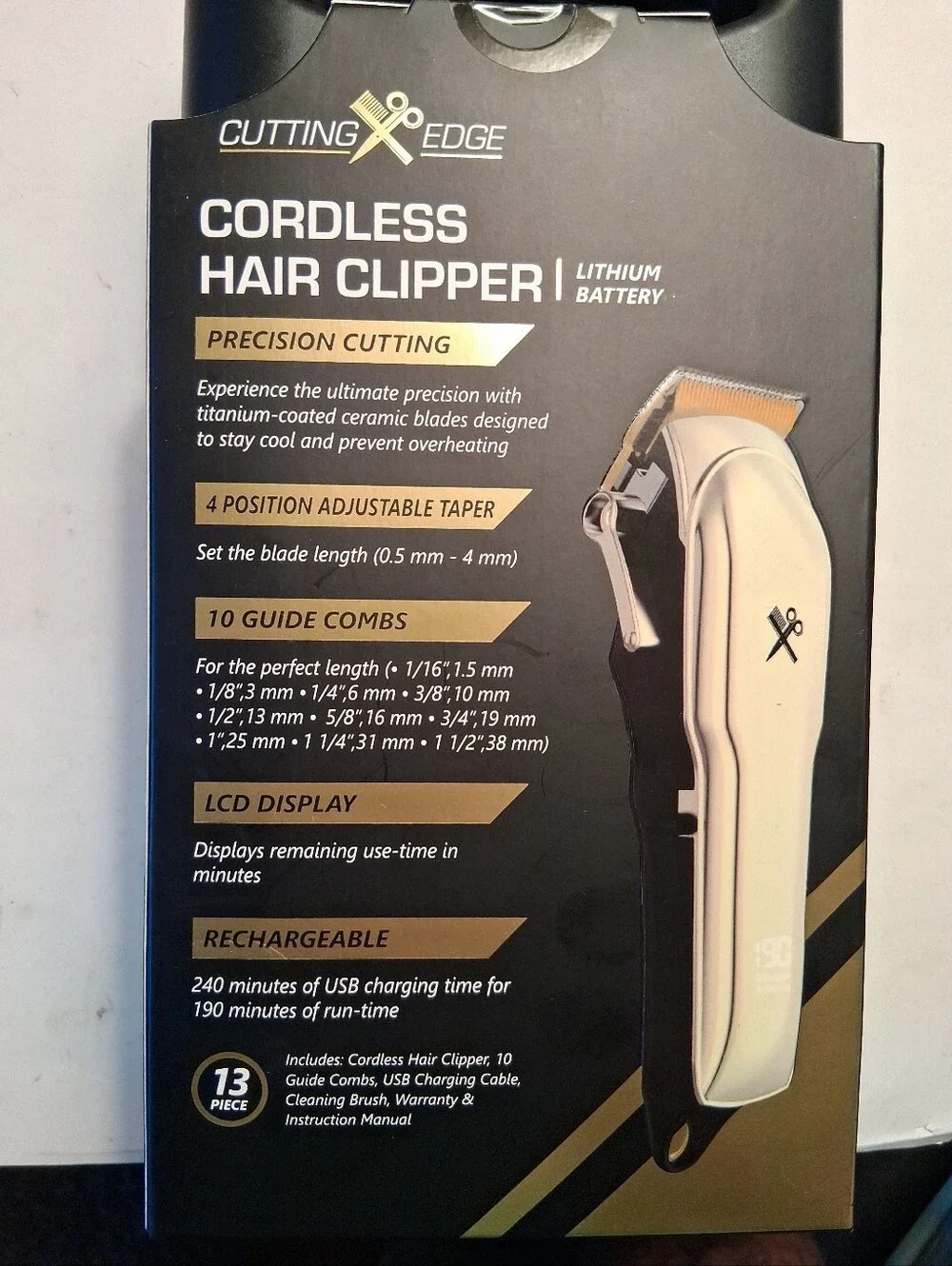 Cutting Edge Cordless Hair Trimmer